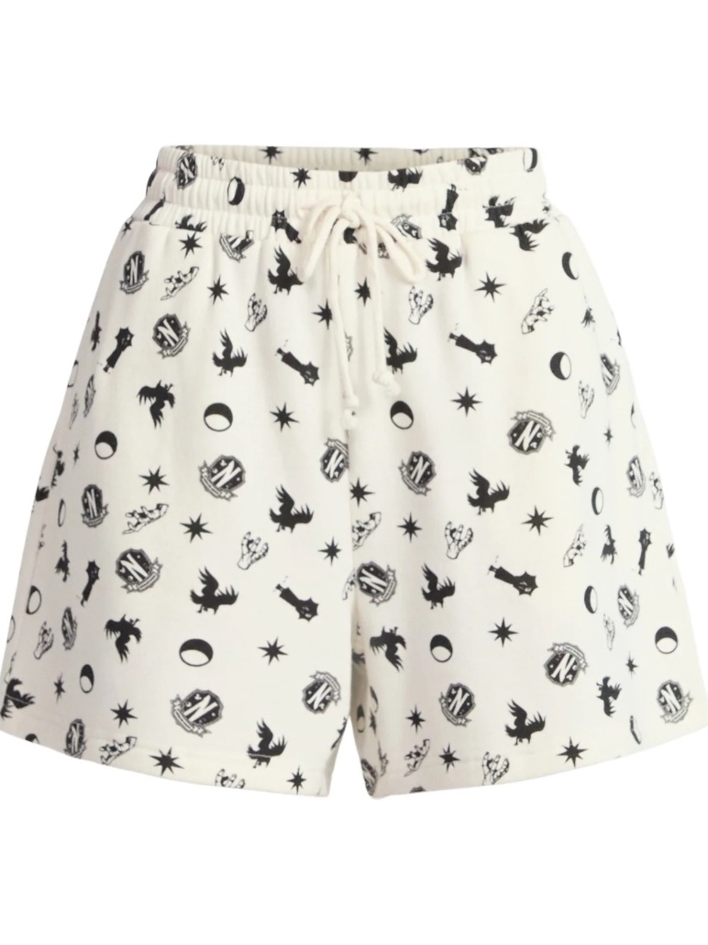 Wednesday Addams Women's Graphic Shorts